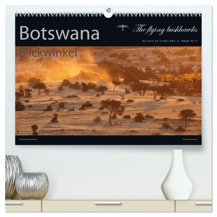 Botswana Blickwinkel 2025 (CALVENDO Premium Wandkalender 2025)