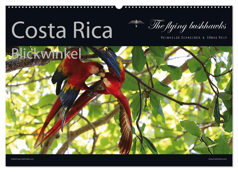 Costa Rica Blickwinkel 2025 (CALVENDO Wandkalender 2025)