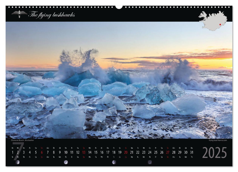 Island Blickwinkel 2025 (CALVENDO Premium Wandkalender 2025)