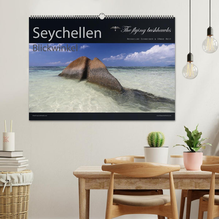 Seychellen Blickwinkel 2025 (CALVENDO Wandkalender 2025)