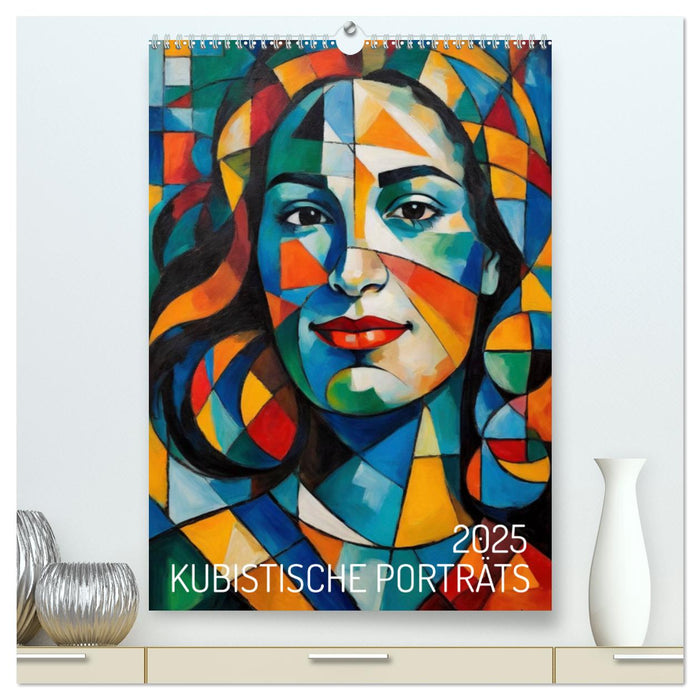 Kubistische Porträts (CALVENDO Premium Wandkalender 2025)