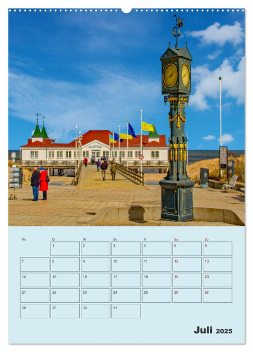 Kaiserbäder auf Usedom (CALVENDO Premium Wandkalender 2025)