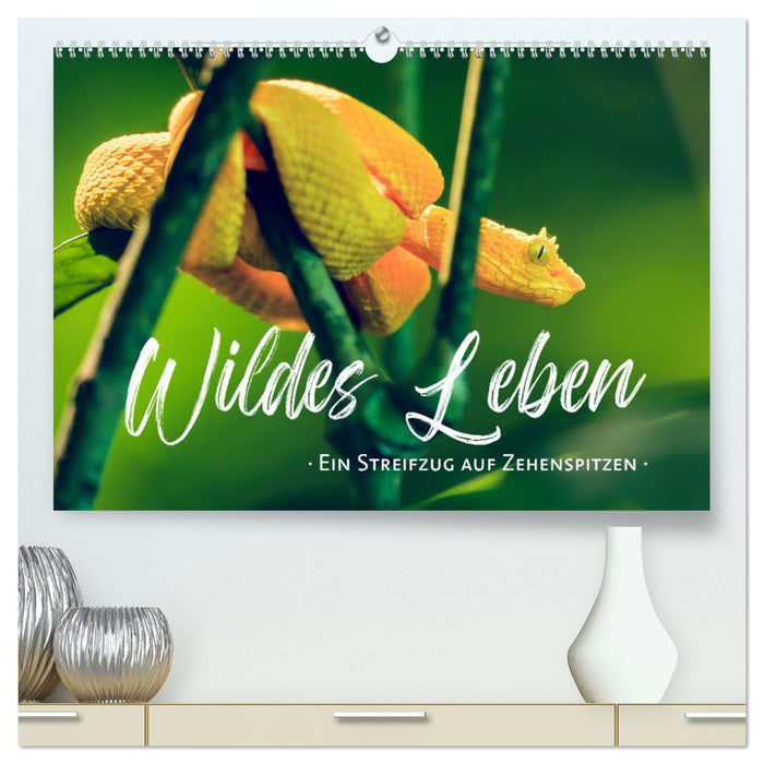 Wildes Leben - Ein Streifzug auf Zehenspitzen (CALVENDO Premium Wandkalender 2025)