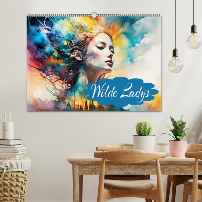 Wilde Ladys (CALVENDO Wandkalender 2025)