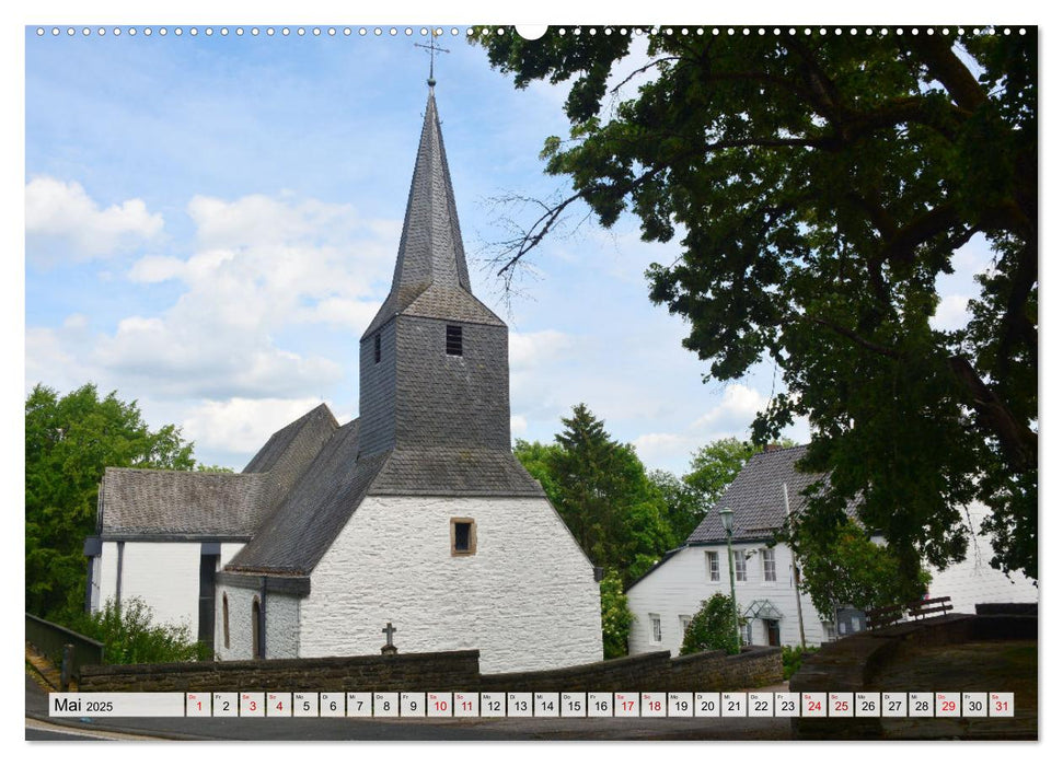Kirchen und Kapellen rund um Simmerath (CALVENDO Wandkalender 2025)