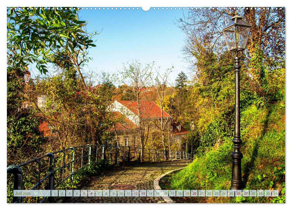 Zagreb - Kroatiens zauberhafte Hauptstadt (CALVENDO Premium Wandkalender 2025)