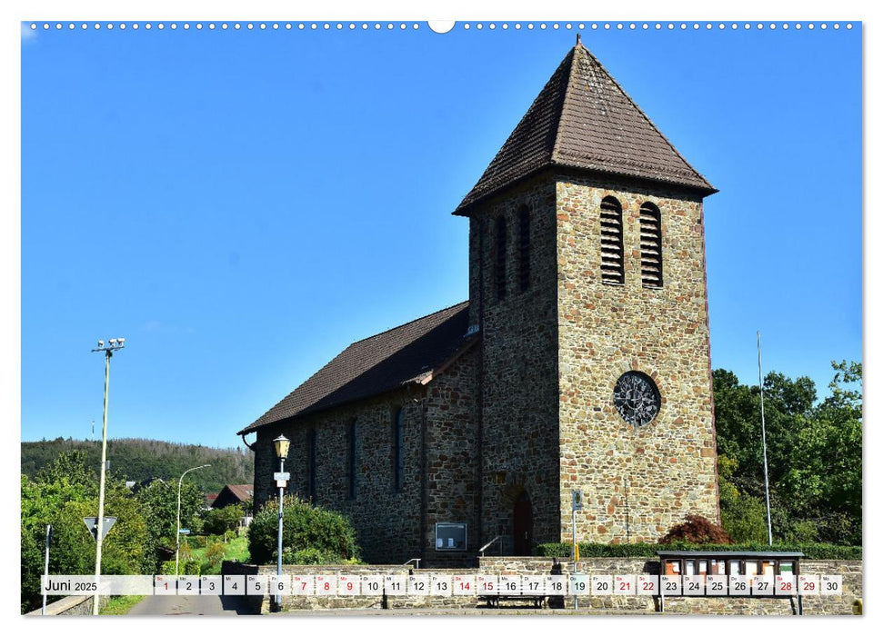 Kirchen und Kapellen rund um Simmerath (CALVENDO Premium Wandkalender 2025)