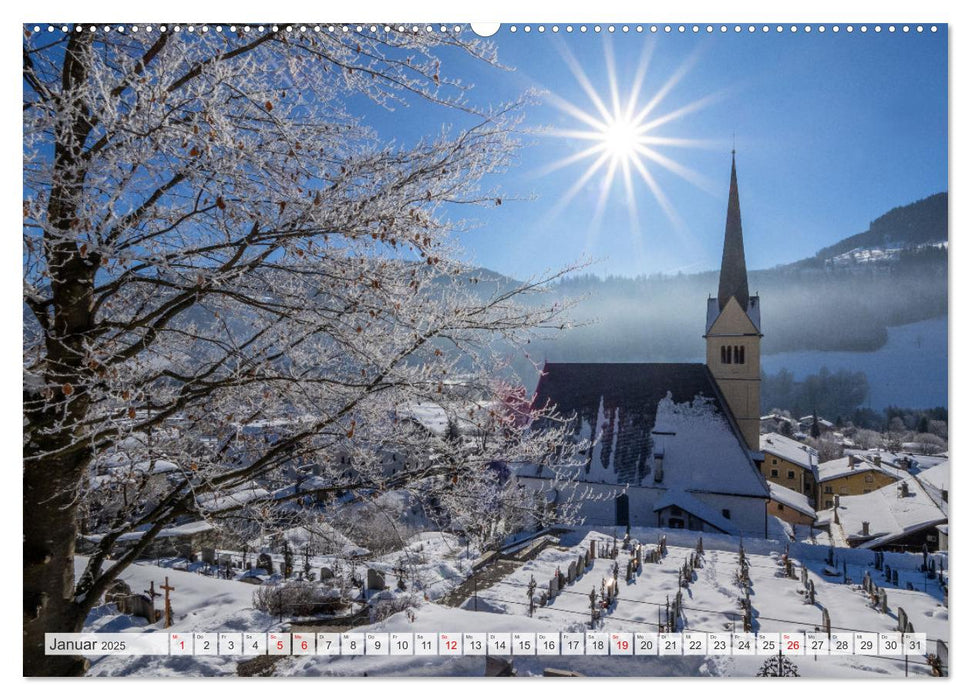 Schöne Grüße aus Taxenbach (CALVENDO Wandkalender 2025)