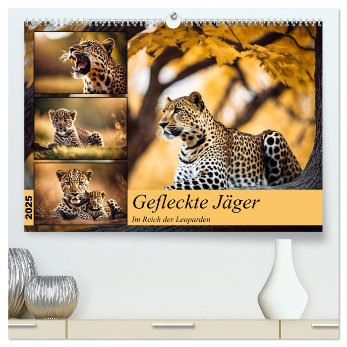 Gefleckte Jäger (CALVENDO Premium Wandkalender 2025)