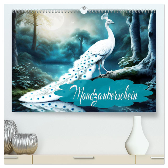 Mondzauberschein (CALVENDO Premium Wandkalender 2025)