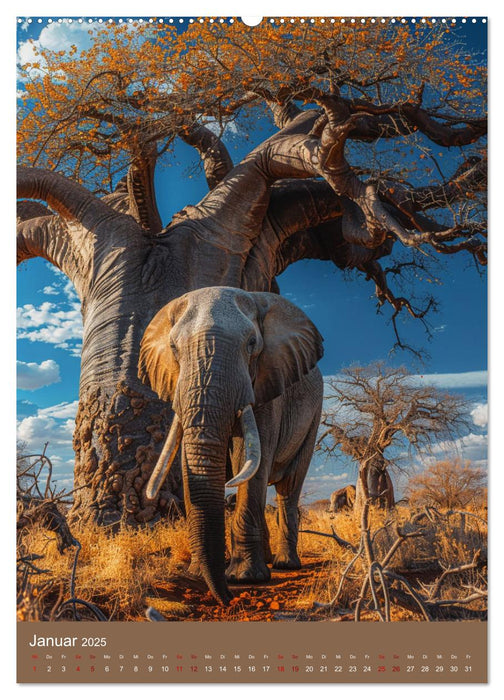 Elefantisch gut (CALVENDO Wandkalender 2025)
