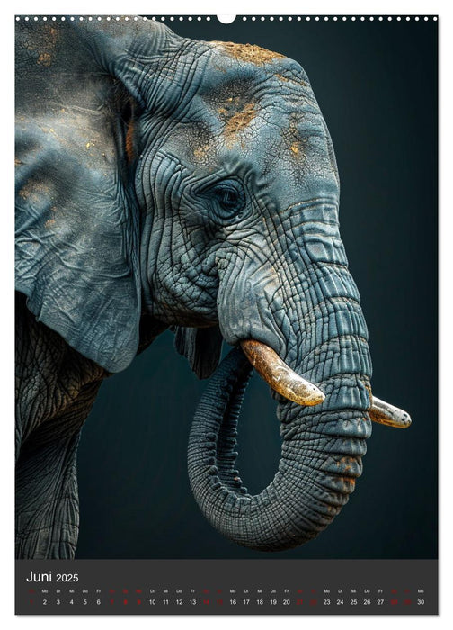 Elefantisch gut (CALVENDO Premium Wandkalender 2025)