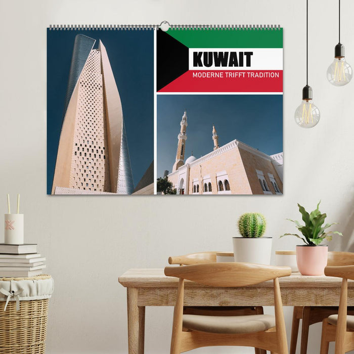 Kuwait - Moderne trifft Tradition (CALVENDO Wandkalender 2025)