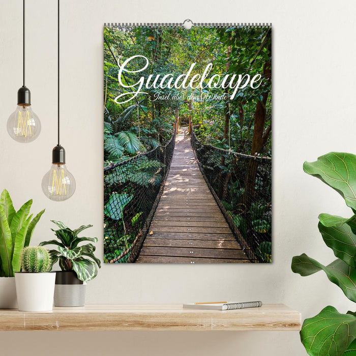 Guadeloupe, Insel über dem Winde (CALVENDO Wandkalender 2025)