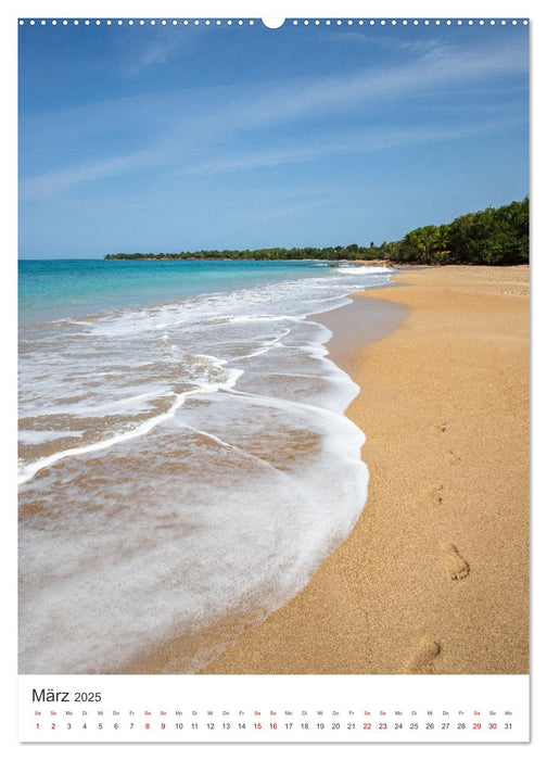 Guadeloupe, Insel über dem Winde (CALVENDO Wandkalender 2025)