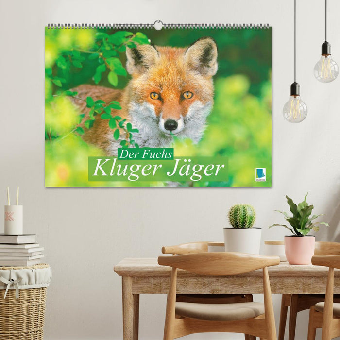Der Fuchs: Kluger Jäger (CALVENDO Wandkalender 2025)