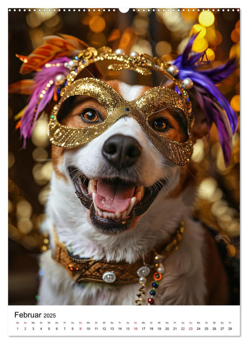 Hunde haben Spaß (CALVENDO Premium Wandkalender 2025)