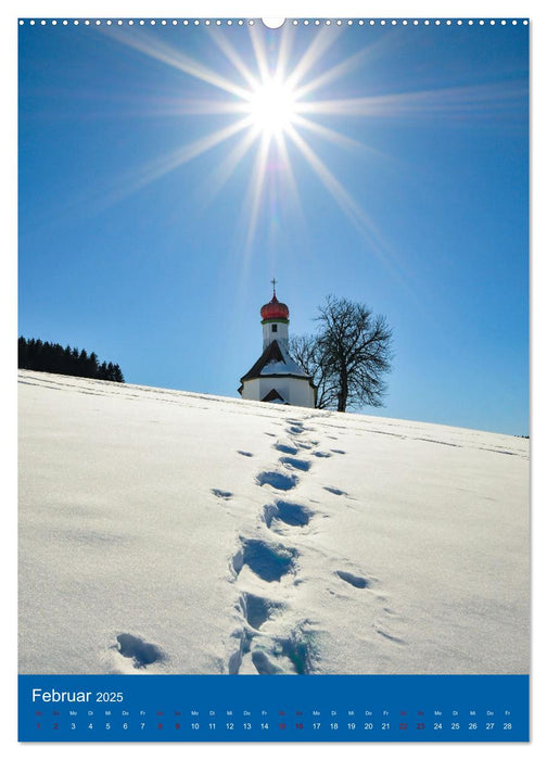 Das Allgäu – eine Landschaft wie im Märchen (CALVENDO Premium Wandkalender 2025)