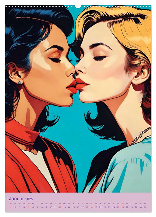 Frauen lieben Frauen (CALVENDO Premium Wandkalender 2025)