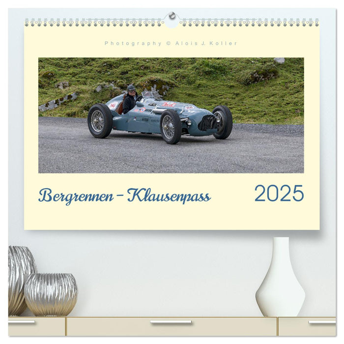 Bergrennen – Klausenpass (CALVENDO Premium Wandkalender 2025)