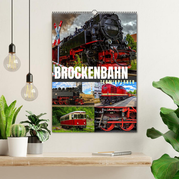 Brockenbahn - Terminplaner (CALVENDO Wandkalender 2025)