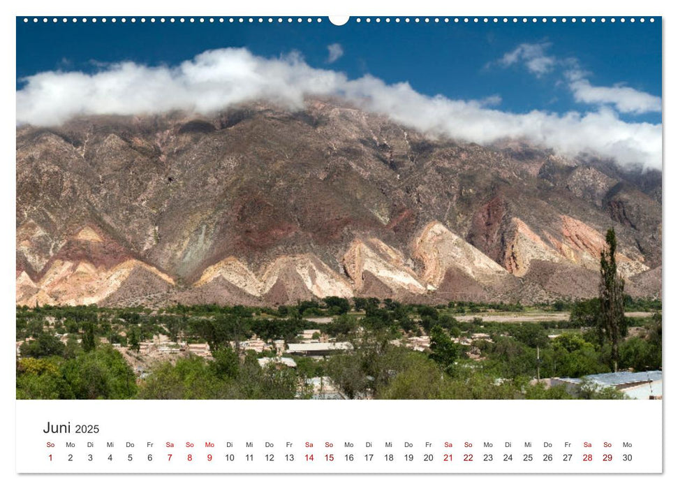 Die Farben der Anden - Argentinien und Chile (CALVENDO Premium Wandkalender 2025)