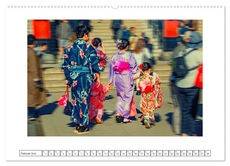 Tokio - Tradition und Moderne (CALVENDO Premium Wandkalender 2025)