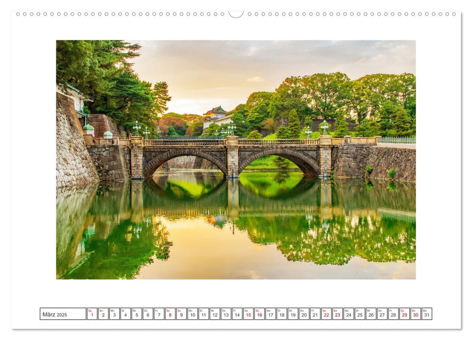 Tokio - Tradition und Moderne (CALVENDO Premium Wandkalender 2025)