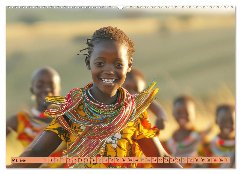 Afrikas urtümliche Schönheit (CALVENDO Wandkalender 2025)