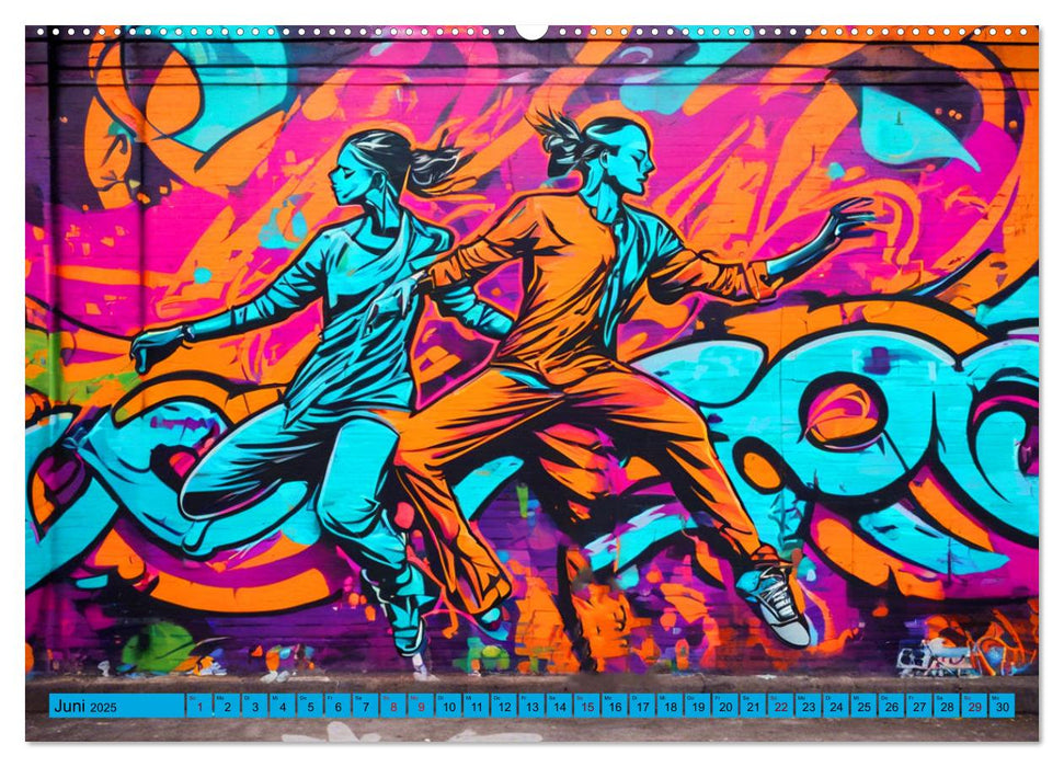 Lebensart Hip Hop (CALVENDO Wandkalender 2025)
