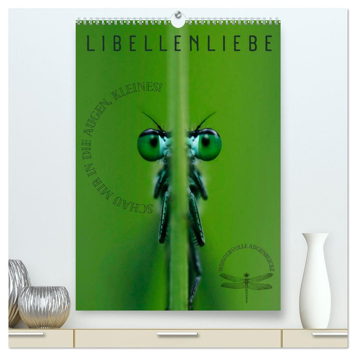 LibellenLiebe - Schau mir in die Augen, Kleines! (CALVENDO Premium Wandkalender 2025)