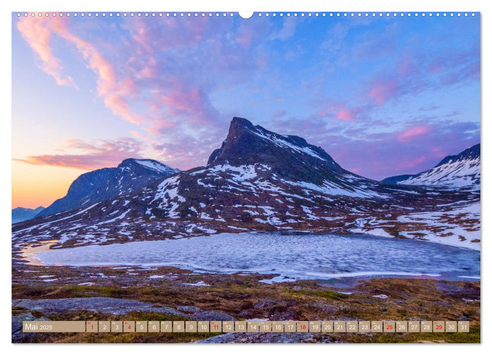 Vom Südkap zum Nordkap (CALVENDO Wandkalender 2025)