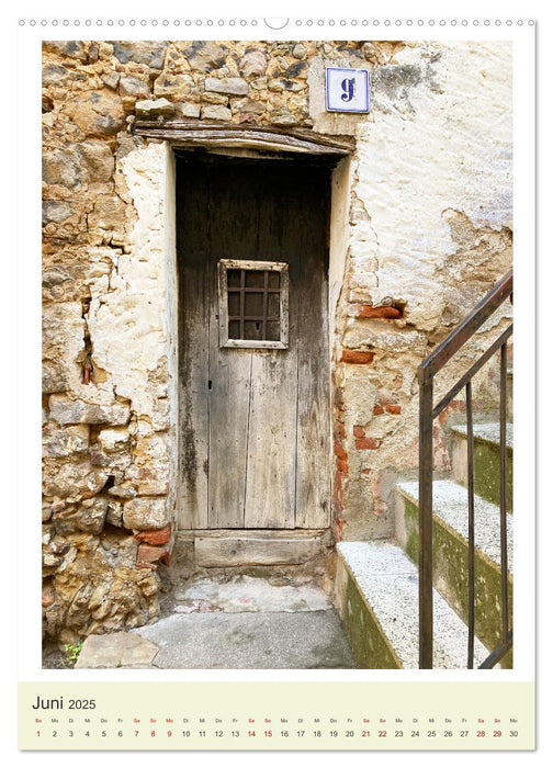 Siziliens Türen (CALVENDO Premium Wandkalender 2025)