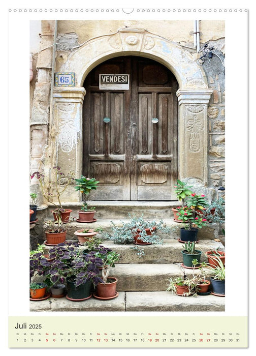 Siziliens Türen (CALVENDO Premium Wandkalender 2025)