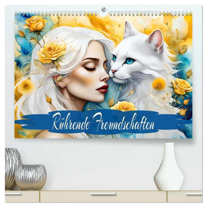 Rührende Freundschaften (CALVENDO Premium Wandkalender 2025)