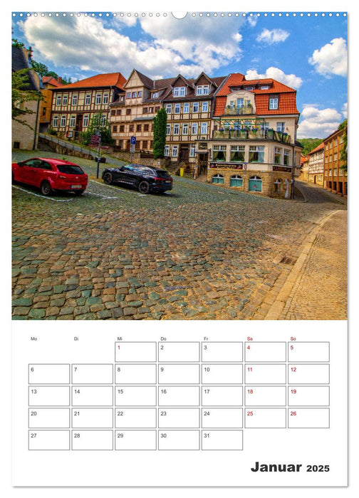 Blankenburg am Harz - Terminplaner (CALVENDO Premium Wandkalender 2025)