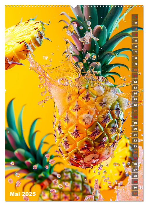 Früchtetraum - Jeden Monat eine fruchtige Überraschung (CALVENDO Premium Wandkalender 2025)