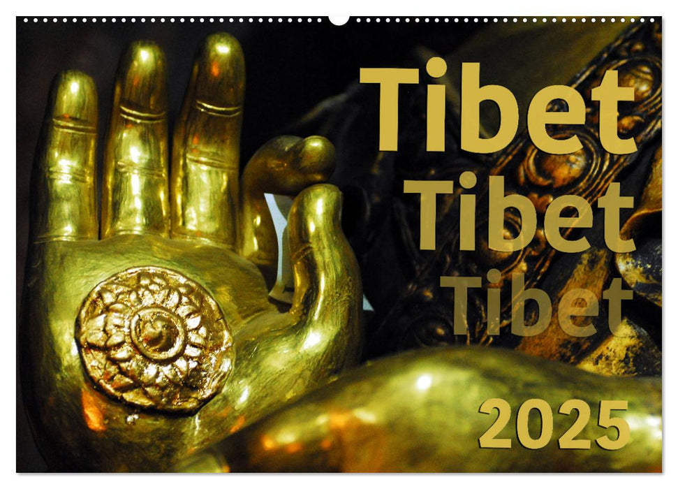 Tibet - Tibet - Tibet 2025 (CALVENDO Wandkalender 2025)