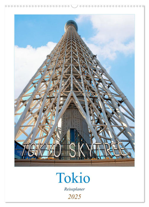 Tokio - Reiseplaner (CALVENDO Wandkalender 2025)