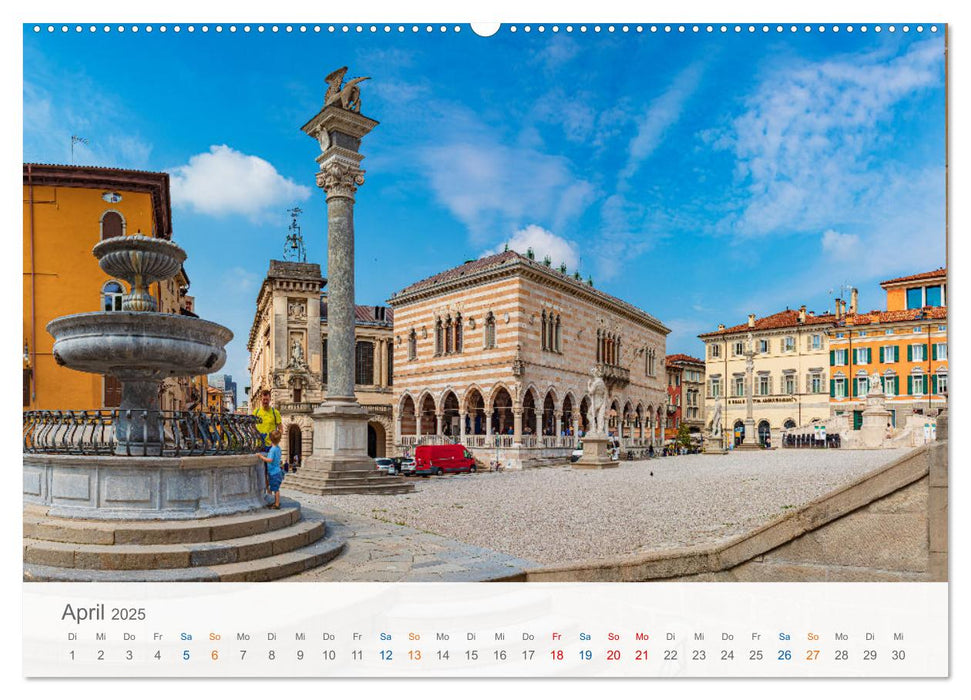 Udine - die Stadt der Engel (CALVENDO Premium Wandkalender 2025)