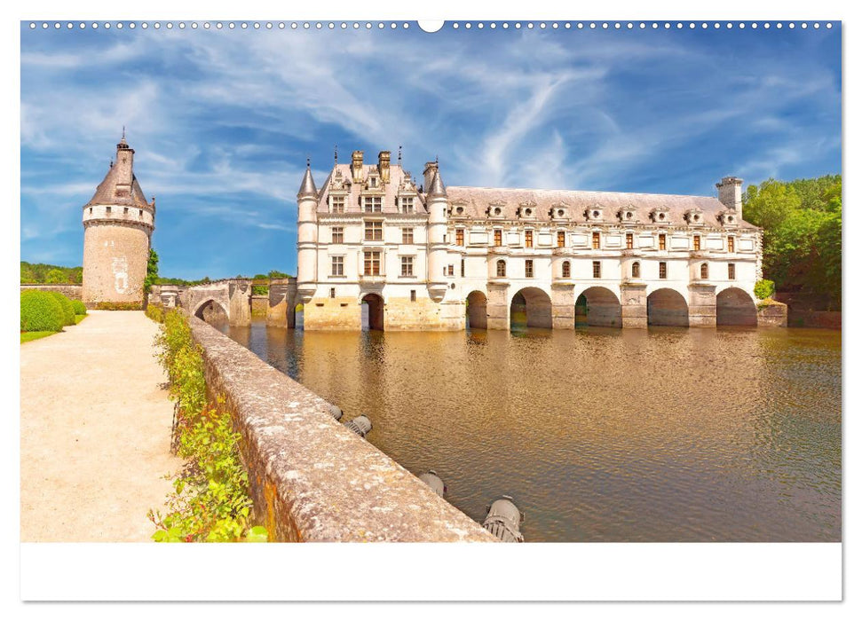 Schlösser der Loire (CALVENDO Wandkalender 2025)