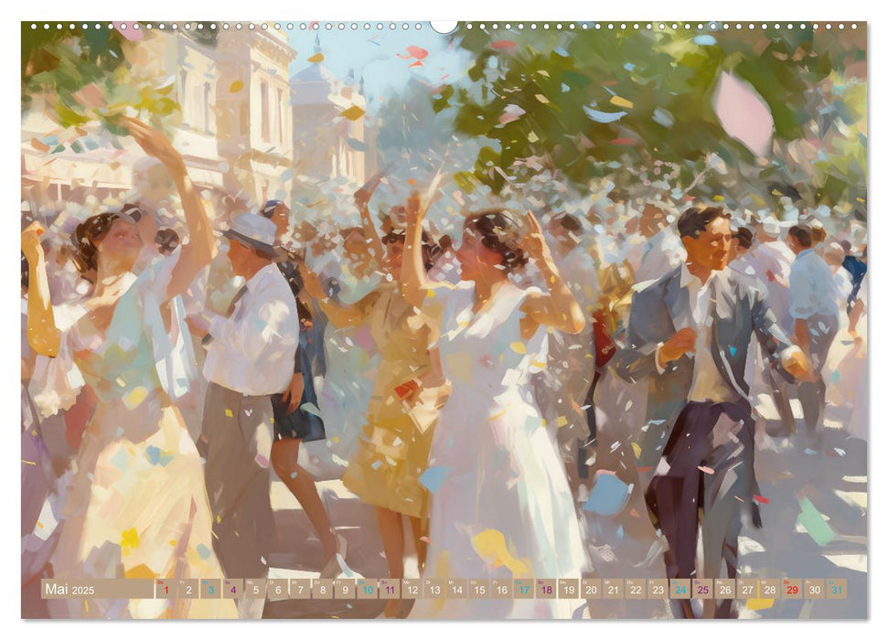 Welt voller Licht Impressionistische Bilder (CALVENDO Wandkalender 2025)