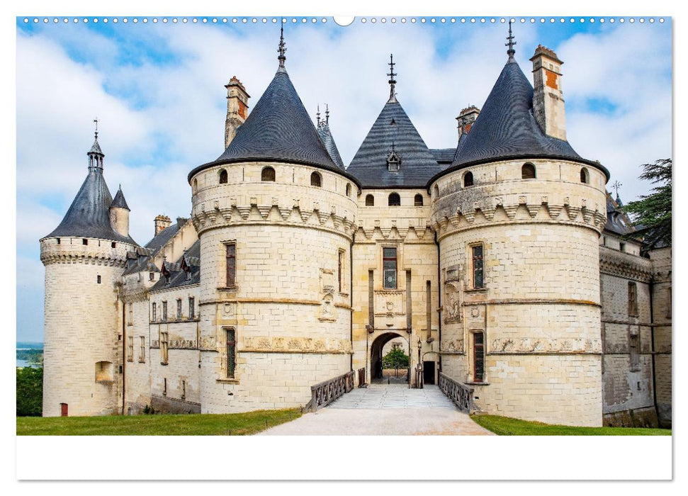 Schlösser der Loire (CALVENDO Premium Wandkalender 2025)