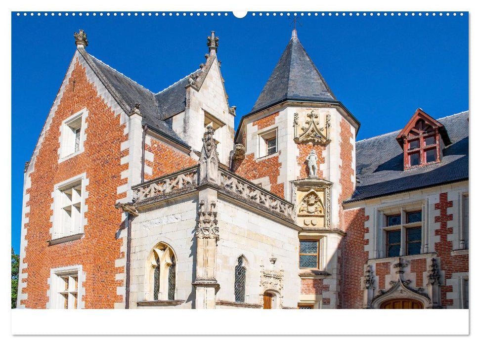Schlösser der Loire (CALVENDO Premium Wandkalender 2025)