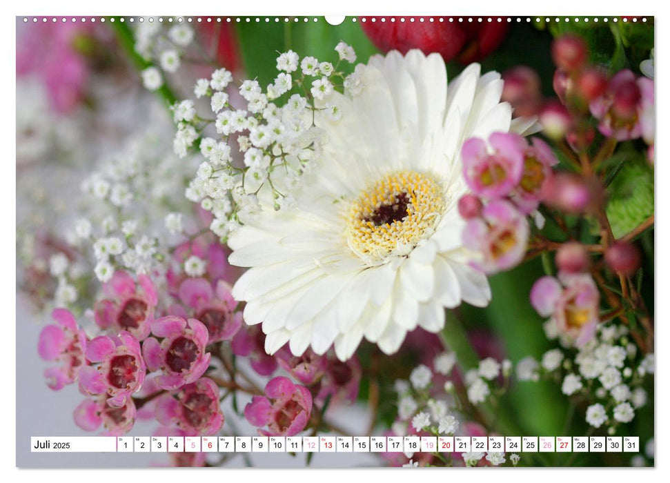 Blumenpracht - Blüten und Sträuße (CALVENDO Premium Wandkalender 2025)