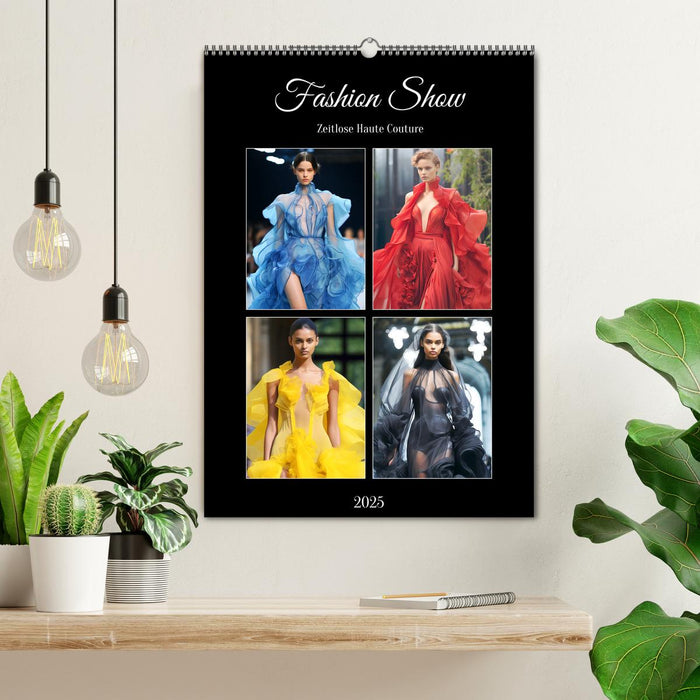 Fashion Show. Zeitlose Haute Coutour (CALVENDO Wandkalender 2025)