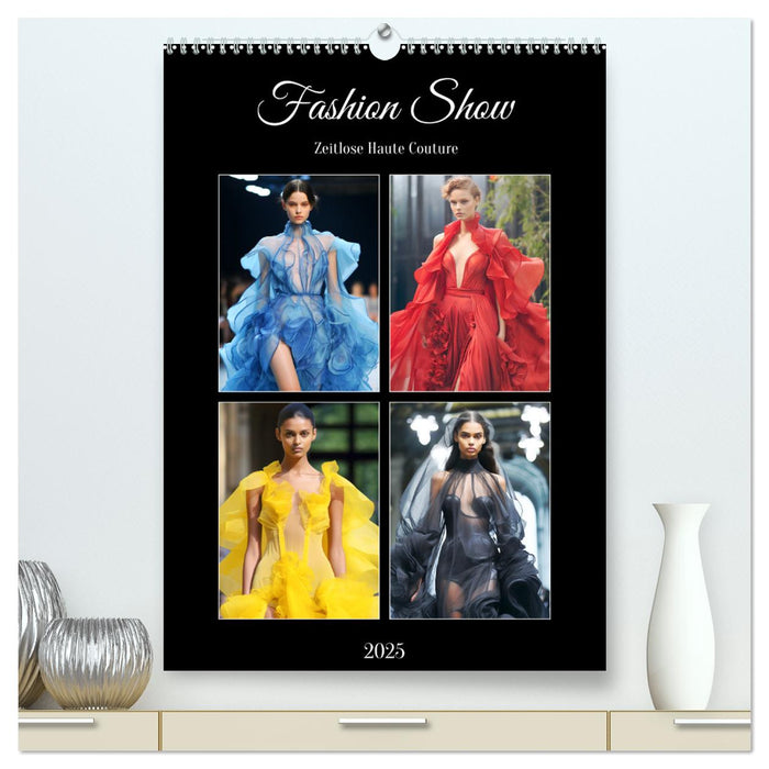 Fashion Show. Zeitlose Haute Coutour (CALVENDO Premium Wandkalender 2025)
