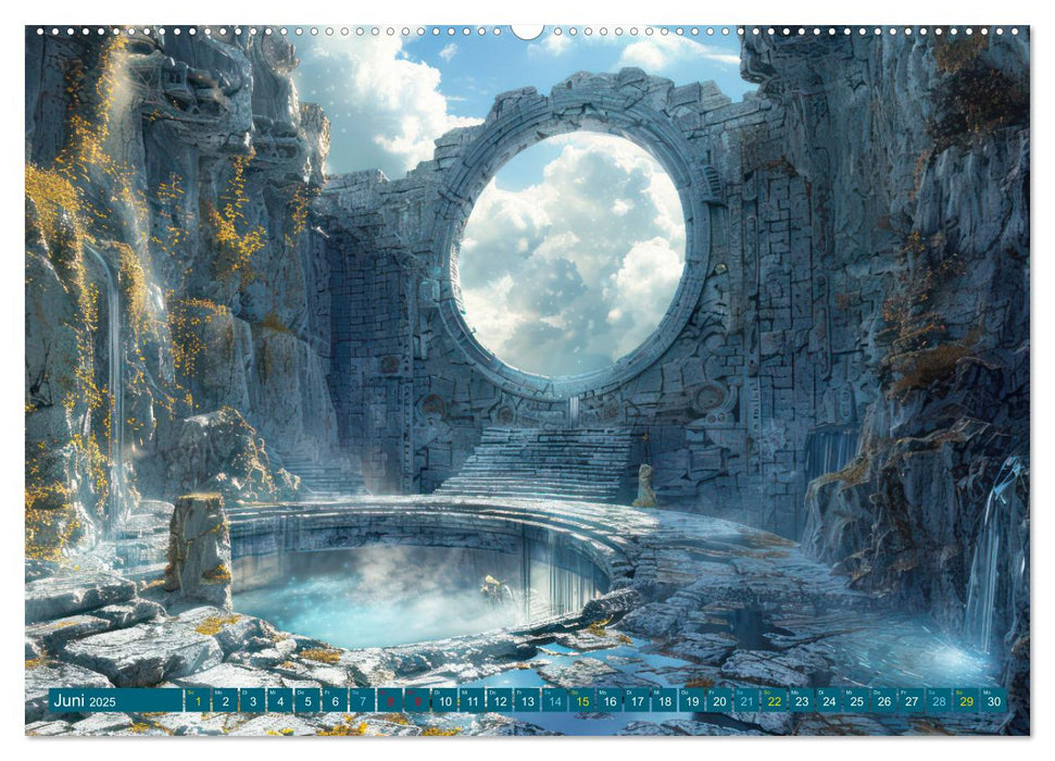 Mystische rätselhafte Orte (CALVENDO Premium Wandkalender 2025)