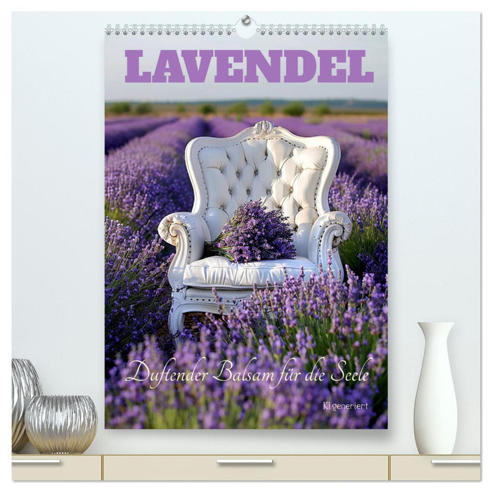 Lavendel (CALVENDO Premium Wandkalender 2025)
