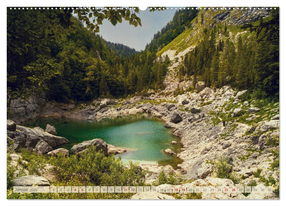 Slowenische Landschaften (CALVENDO Premium Wandkalender 2025)